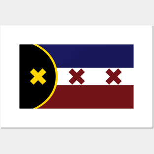 L’Manberg flag Posters and Art